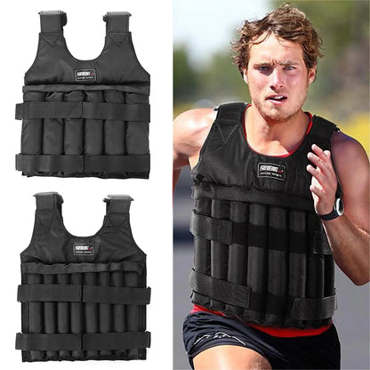 Adjustable Weight Vest for Running and Training - Available in 3/15/20/35/50Kg Options