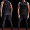 Dry Fit Workout Athletic Muscle Tank Top Running Shirts with Hoods