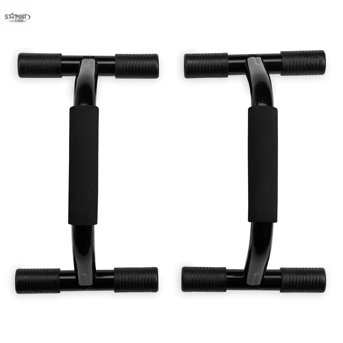 Sturdy Push-Up Bars, Pair, Black