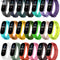 Replacement Bands Compatible with Xiaomi Mi Band 6/Xiaomi Mi Band 5/Amazfit Band 5, Soft Silicone Wristbands, Sport Adjustable Wrist Strap for Women Men