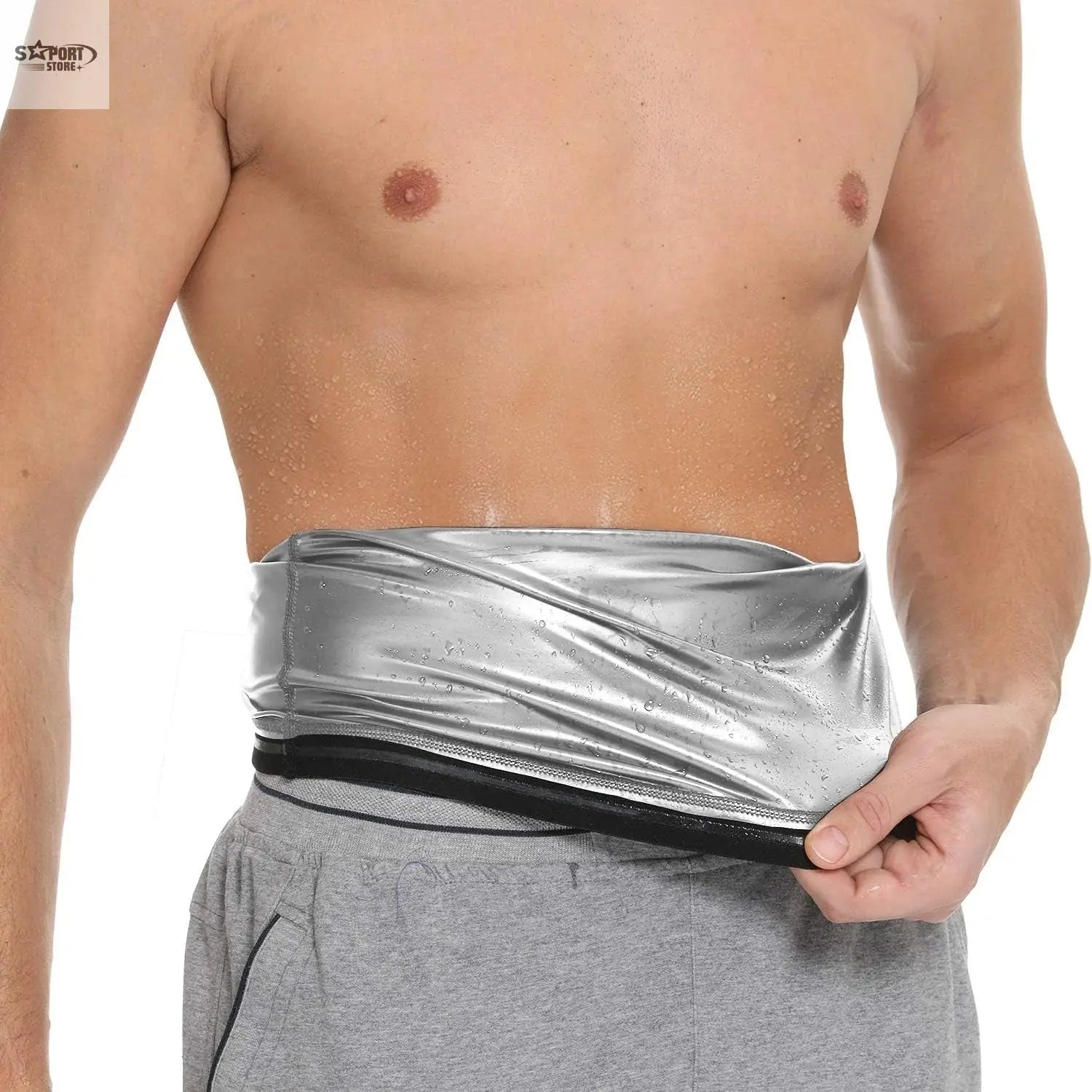 Sauna Waist Trimmer Belt for Men