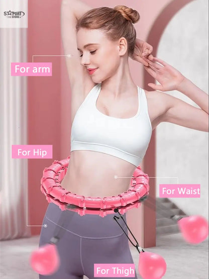 Fitness Sport Hoop Smart Upgrade Intelligent Sport Hoop Adjustable Thin Waist Exercise Gym Hoop Fitness Equipment Home Training