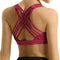 Women'S Medium Support Strappy Back Energy Sport Bra Cotton Feel 6017