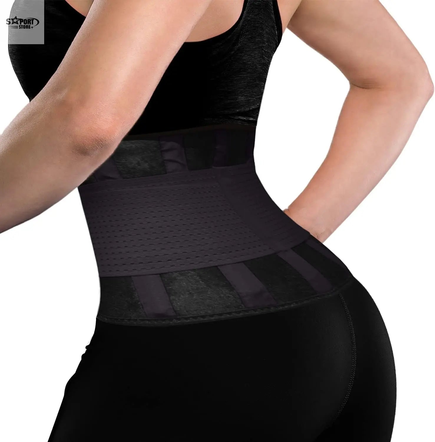 Sweat Waist Trainer for Women & Men Workout Trimmer Postpartum Belly Wrap